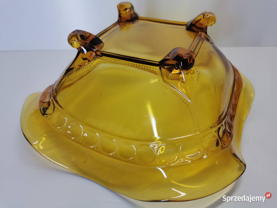 miodowa salaterka na nóżkach Lublin