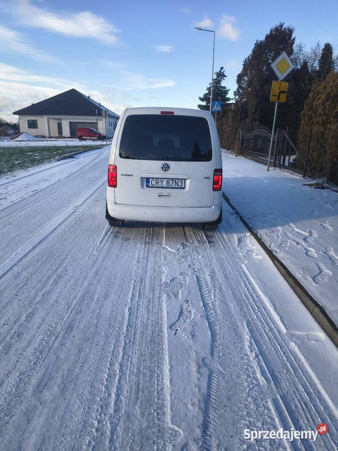 VW caddy 2013 Rok produkcji 2013 Chełmża