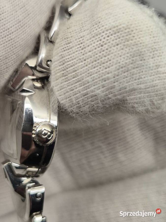 Zegarek vintage Bulova 14k białe złoto śląskie