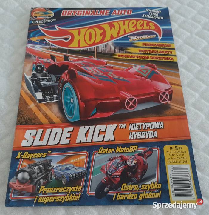 HotWheels 522 2022 Egmont Książeczki dzieci Czeladź