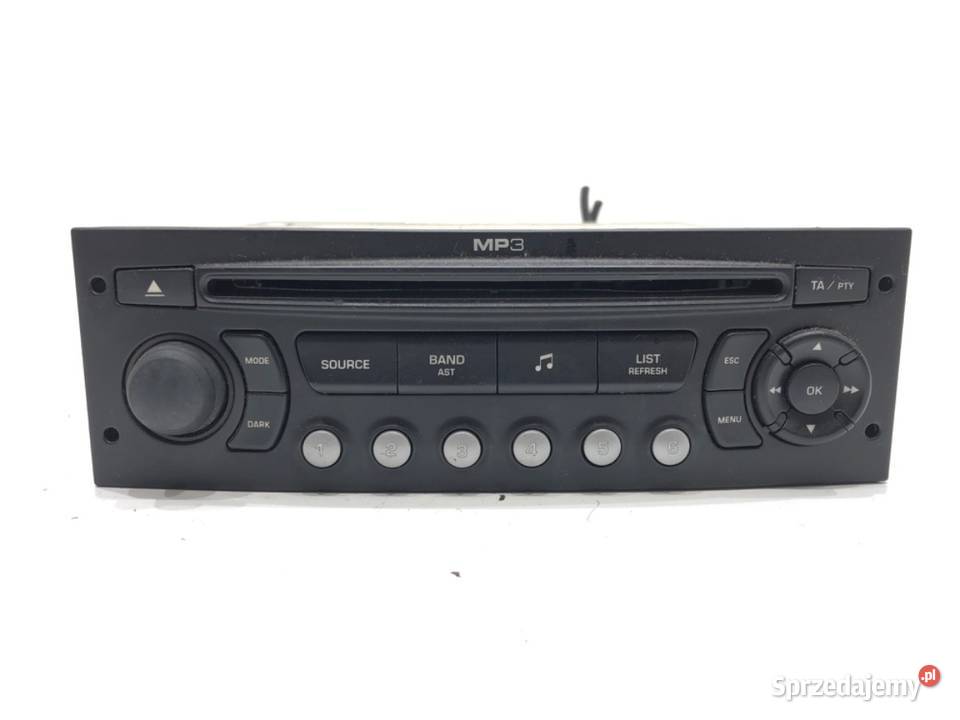 RADIO CITROEN C5 III 7647198394 ODTWARZACZ osobowe