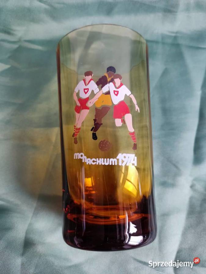 Szklanka kolekcjonerska MŚwPN Monachium 1974 Głuchołazy sprzedam