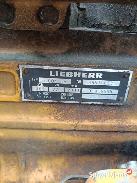 Silnik liebherr D904TB Wągrowiec