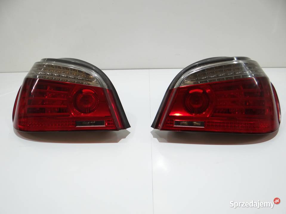 LAMPY TYLNE LEWA PRAWA BMW E60 LIFT KOMPLET osobowe