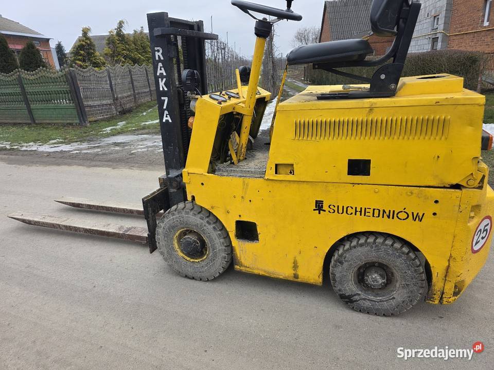 Wózek widłowy rak 7A suchedniów wspomaganie Samborzec