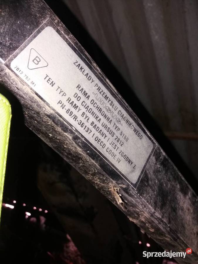 RAMA OCHRONNA DO URSUS 28123512MF255 nieuszkodzony Wodzisław