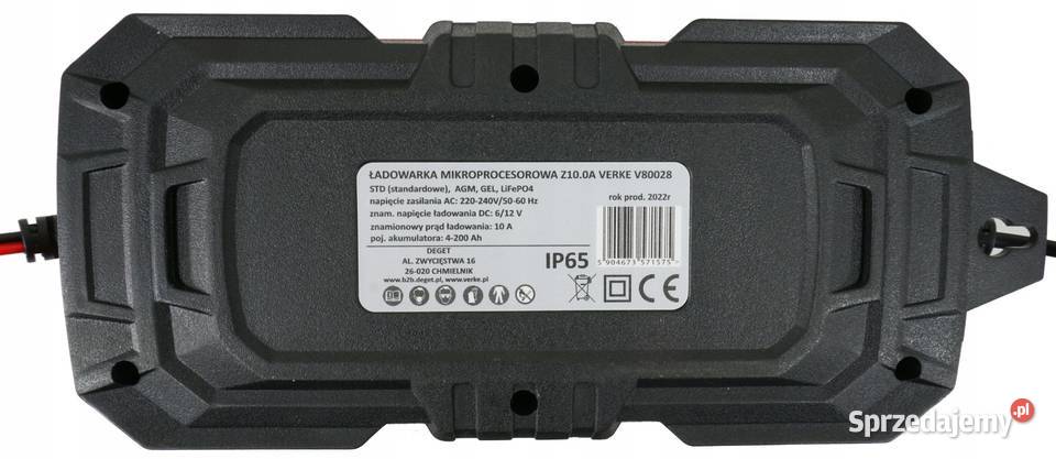 PROSTOWNIK ŁADOWARKA DO AKUMULATORA LCD 6V 12V Chmielnik