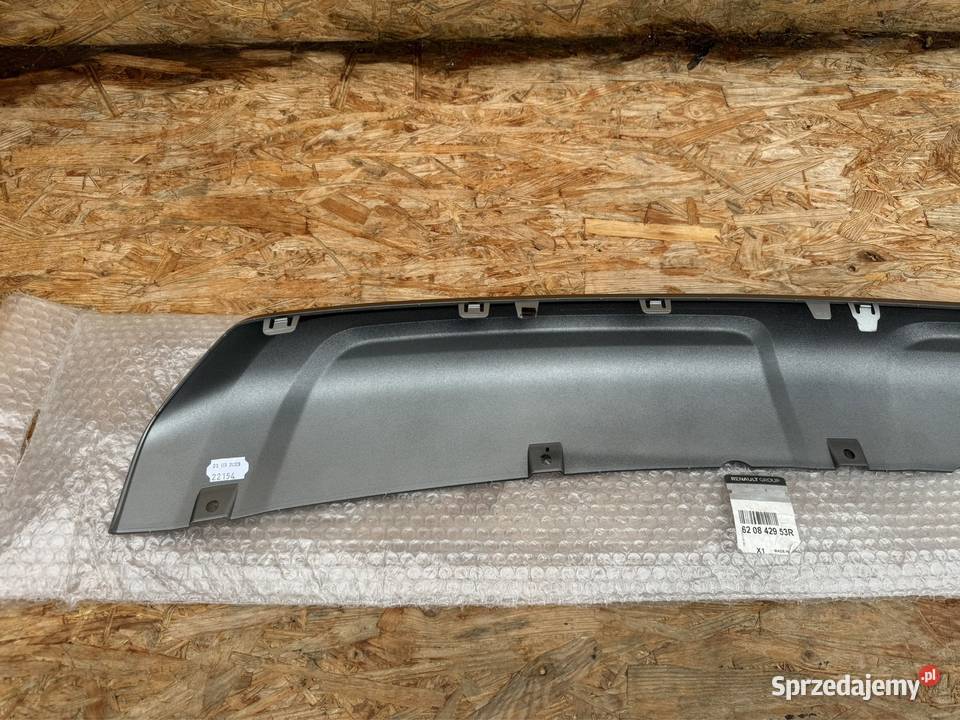 Spoiler dół zderzaka przód renault kadjar lift Listwy i nakładki Międzychód