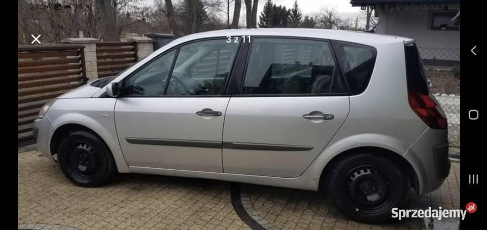 Renault Scenic II 15 dci 2007r dobrze wyposażone Scenic Sosnowiec