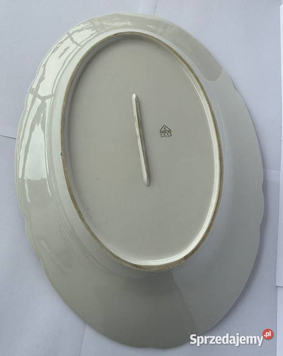 Duża Półmisek Ćmielów porcelana vintage kwiaty Kraków sprzedam