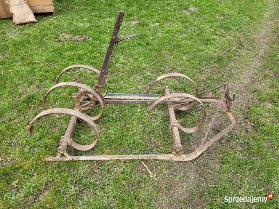 Gruber kultywator konny pod traktorek albo quad Kultywatory Huta Dzierążyńska