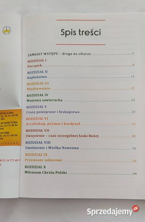 WSZYSTKO O PRYMASIE TYSIĄCLECIA ks Jacek Molka Hajnówka sprzedam