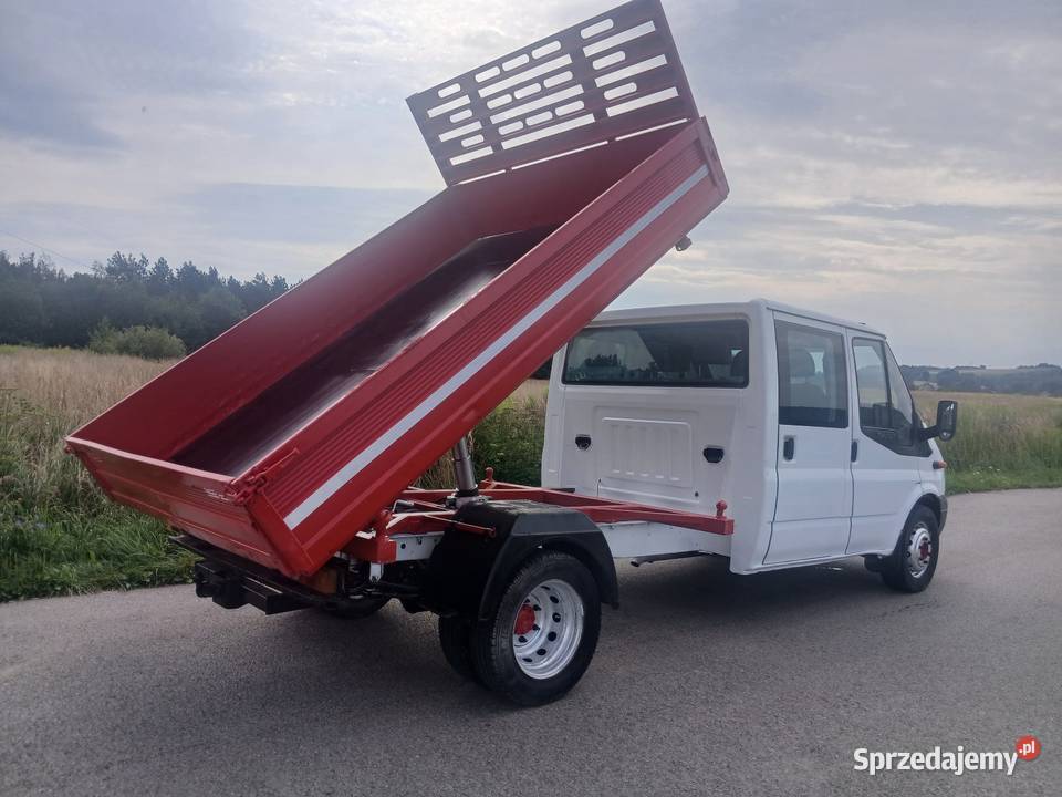 Ford transit wywrotka kiper doka brygadówka Trzeszków