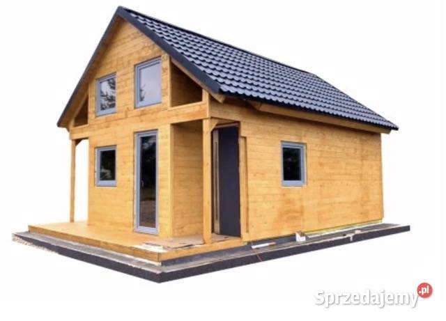 Drewniany domek całoroczny letniskowy 5m7m 1520 podkarpackie Korczyna