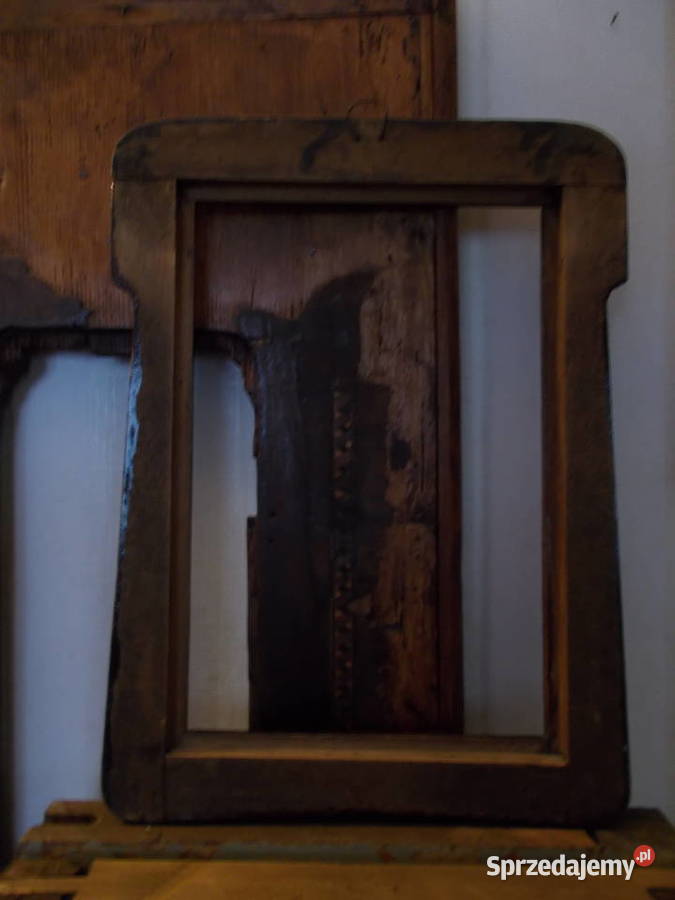 Przedwojenna RamkaStyl Secesyjny Drewno Klinowe