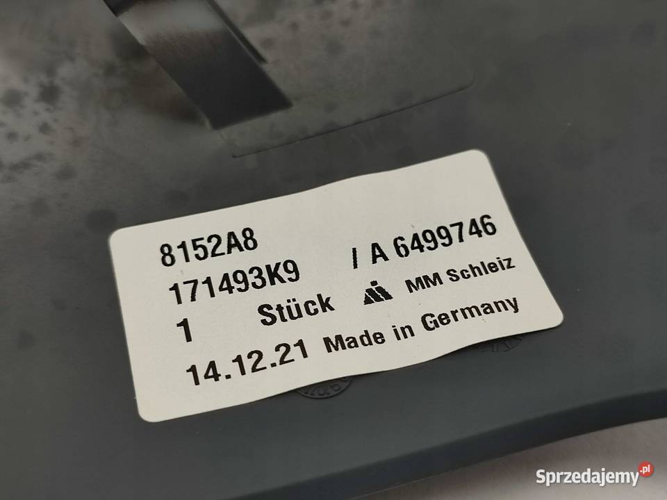 OSŁONA LUSTERKA LEWEGO CITROEN C3 PICASSO SH