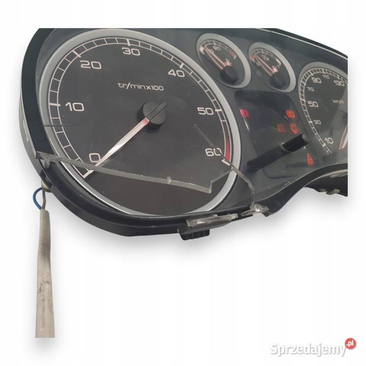 LICZNIK ZEGARY P9636708880E Peugeot 307 14 16 20 lubelskie Chełm sprzedam