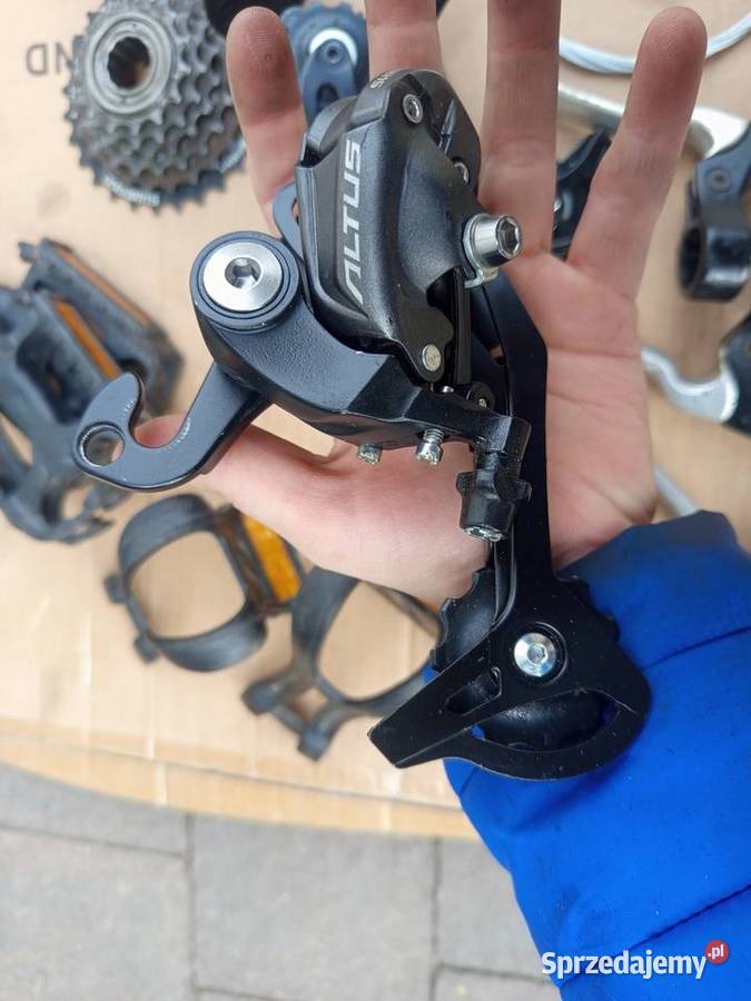 Części rowerowe przerzutki Shimano klamki Słubice