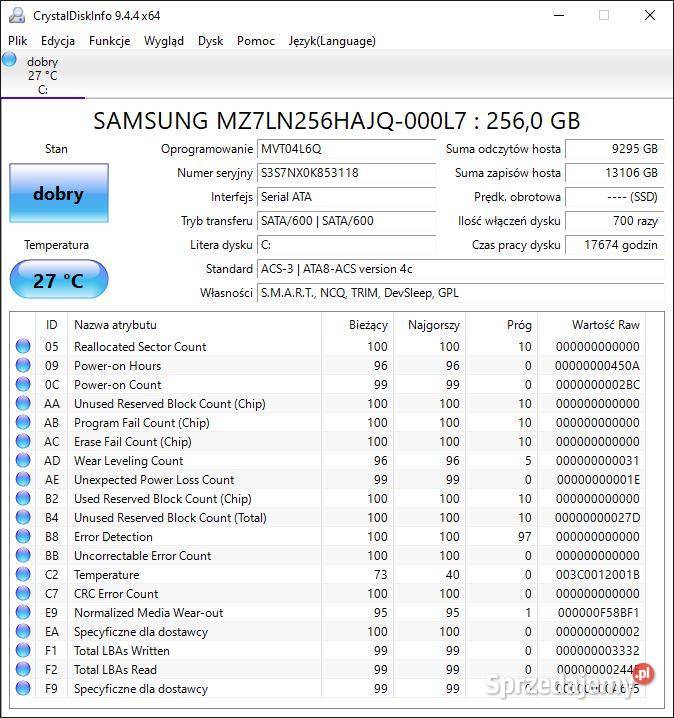 HP ProBook 650 G1 i54200M 25GHz 8GB 256GB SSD Elbląg sprzedam