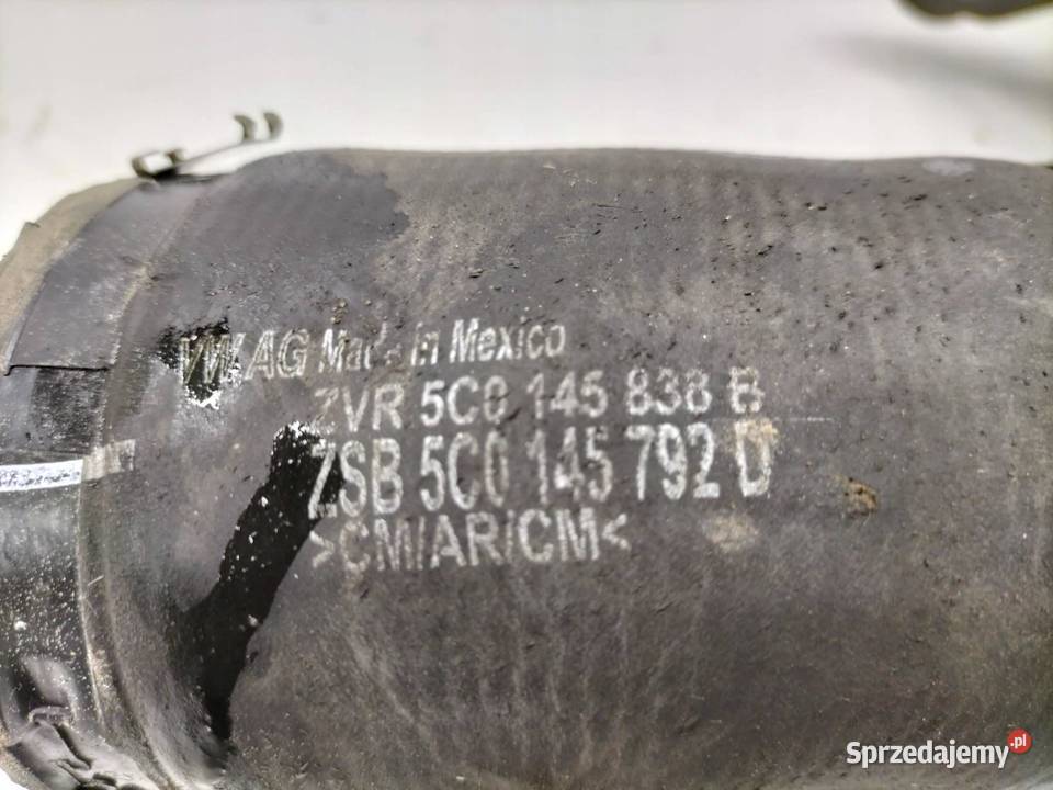RURA PRZEWÓD INTERCOOLERA 18 TFSI 5C0145770A VW osobowe