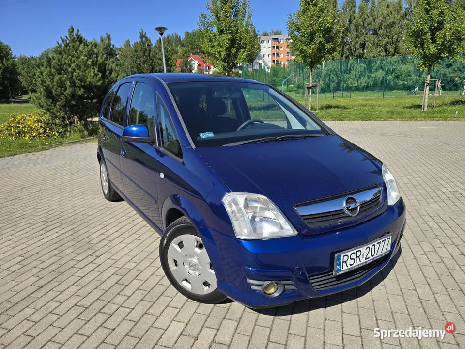 Opel Meriva 16 Benzyna klima niski przebiegładny Samochody osobowe Rzeszów