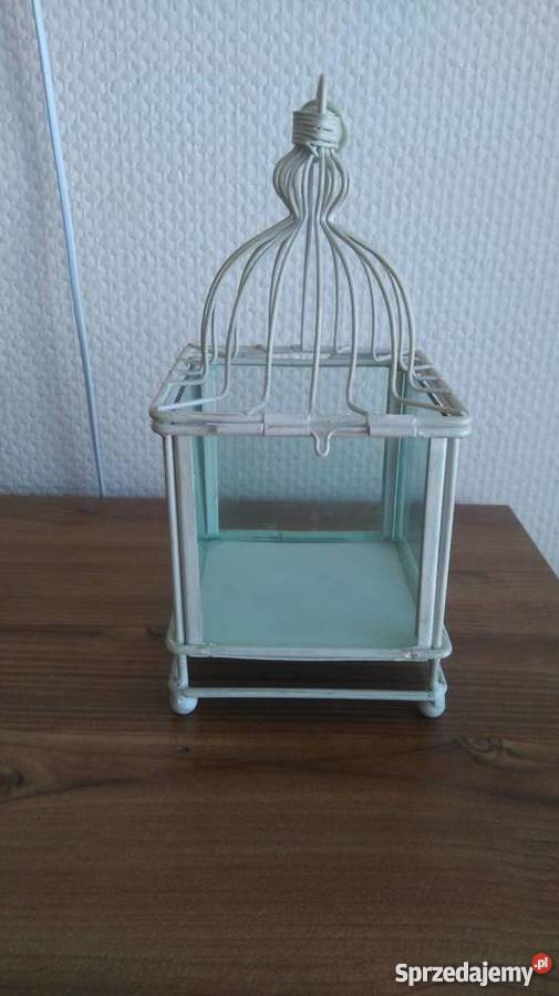 Dekoracyjna Klatka Biała Klatka w starym stylu Warszawa