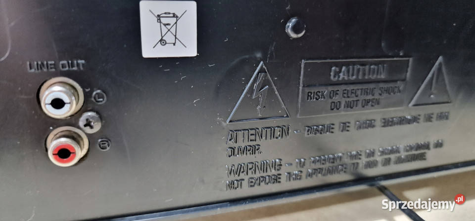 Yamaha RS CDX 510 CDX510 kompaktowy odtwarzacz Międzychód