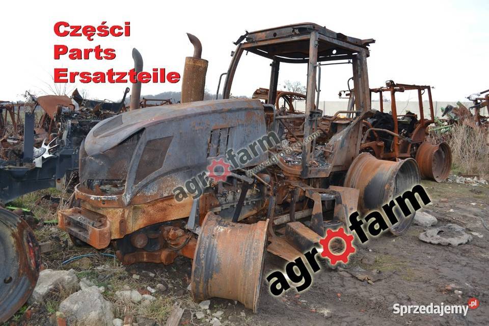 Massey Ferguson 7616 części skrzynia biegów oś Byków