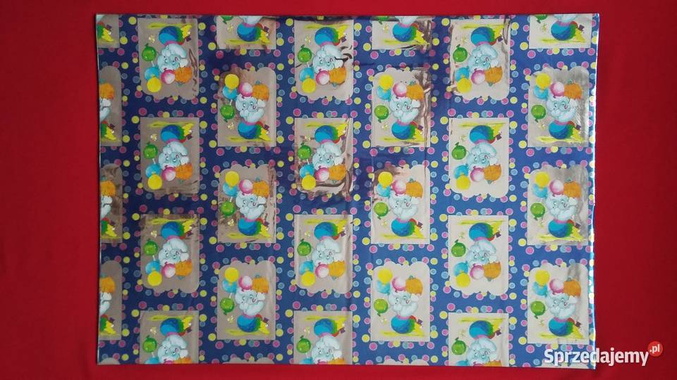 Folia metalizowana ozdobna 70 50 NOWA DUŻA ILOŚĆ Pozostałe Olkusz