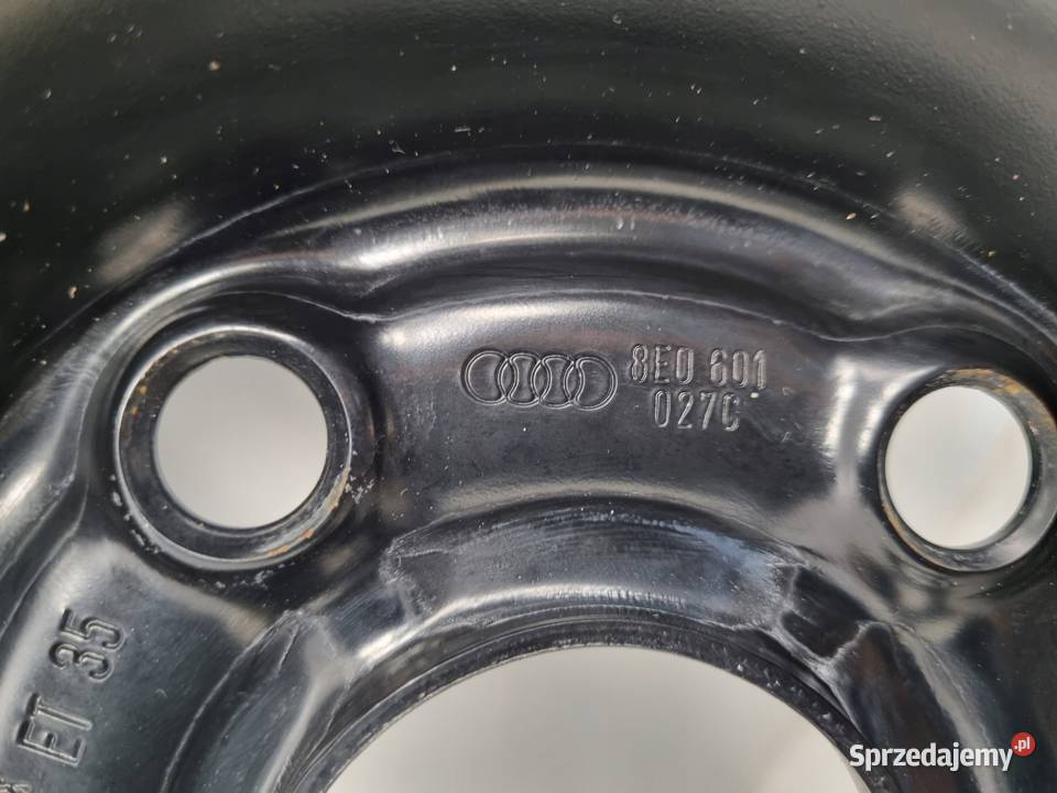 KOŁO DOJAZDOWE Audi A4 B6 B7 dojazdówka 12580 Samochodowe Chełm