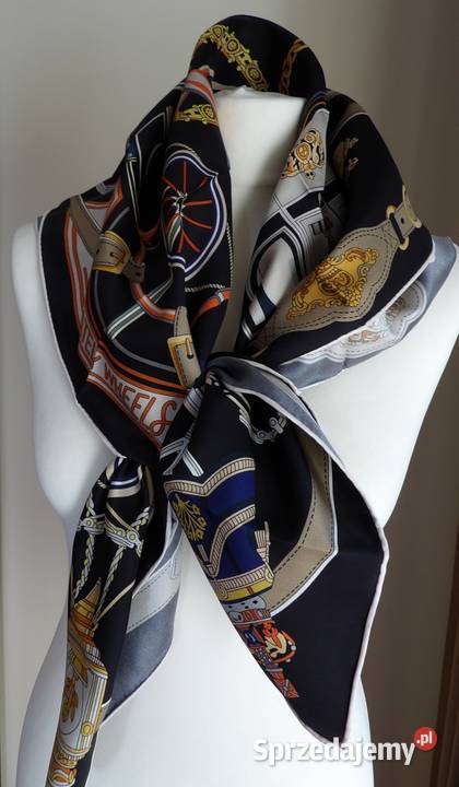 Hermes Paris apaszka twill silk