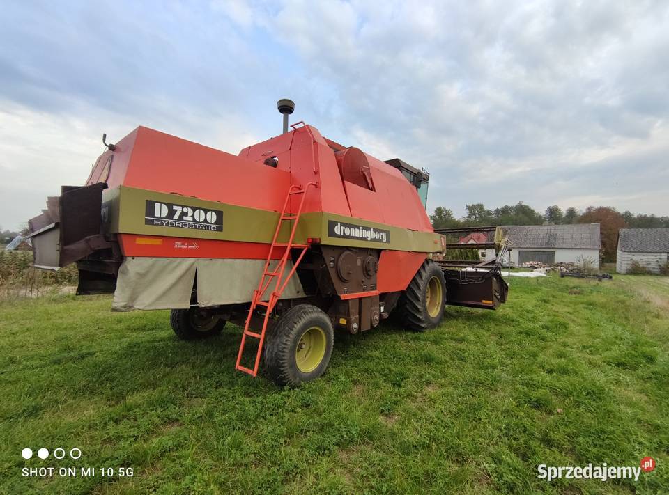 Kombajn zbożowy dronningborg d7200 lubelskie