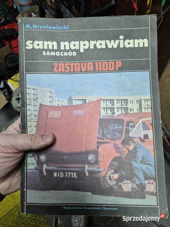 Książka Sam naprawiam Zastava 1100P 1988 Poradniki, albumy i reportaże Nowa Dęba