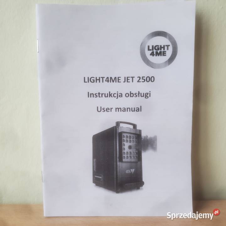 Wytwornica dymu Light4Me JET2500 2500 W wielkopolskie Koło