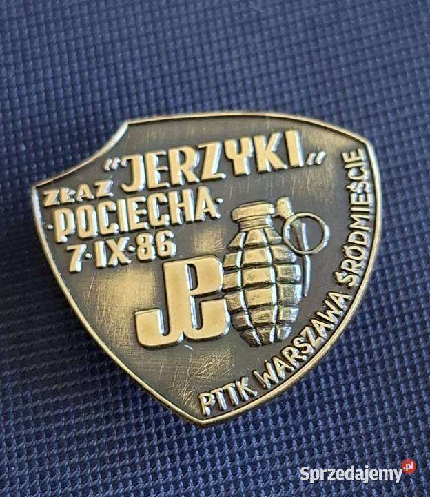 Odznaka PTTK upamiętniająca oddział AK Jerzyki Wejherowo