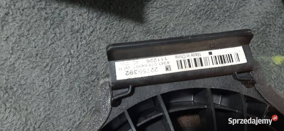 Głośniki przód 1 Opel Insignia 22759392 22759391 świętokrzyskie Włoszczowa