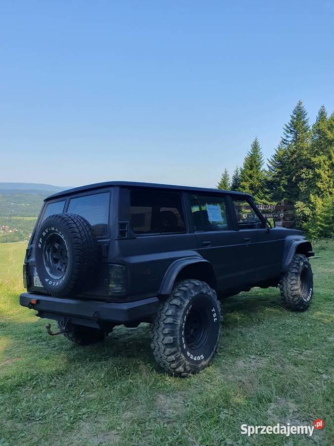 Nissan Patrol Y60 seria 28 D rozmiar kół 38 cala Patrol Lesko