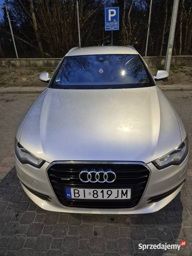 2012 Audi A6 C7 30 TDI 245 Quattro automatyczna Białystok