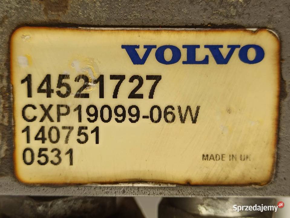 Zawór Blok Volvo EW 140B 14521727 wielkopolskie Wilkowo