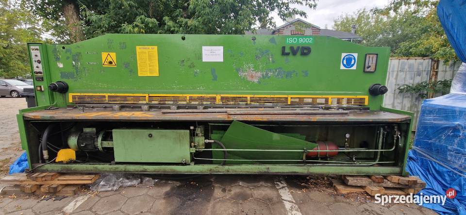 Nożyce gilotynowe hydrauliczne LVD Lubicz Górny