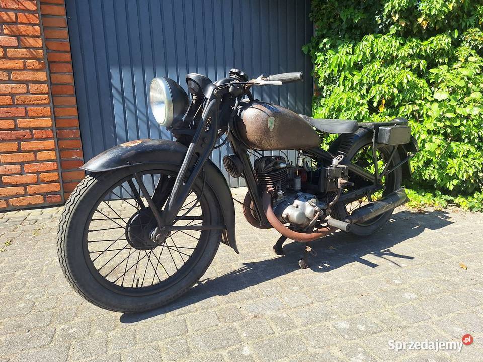 Dkw Sb200 1936 wersja Luxus z elektrycznym Wieleń