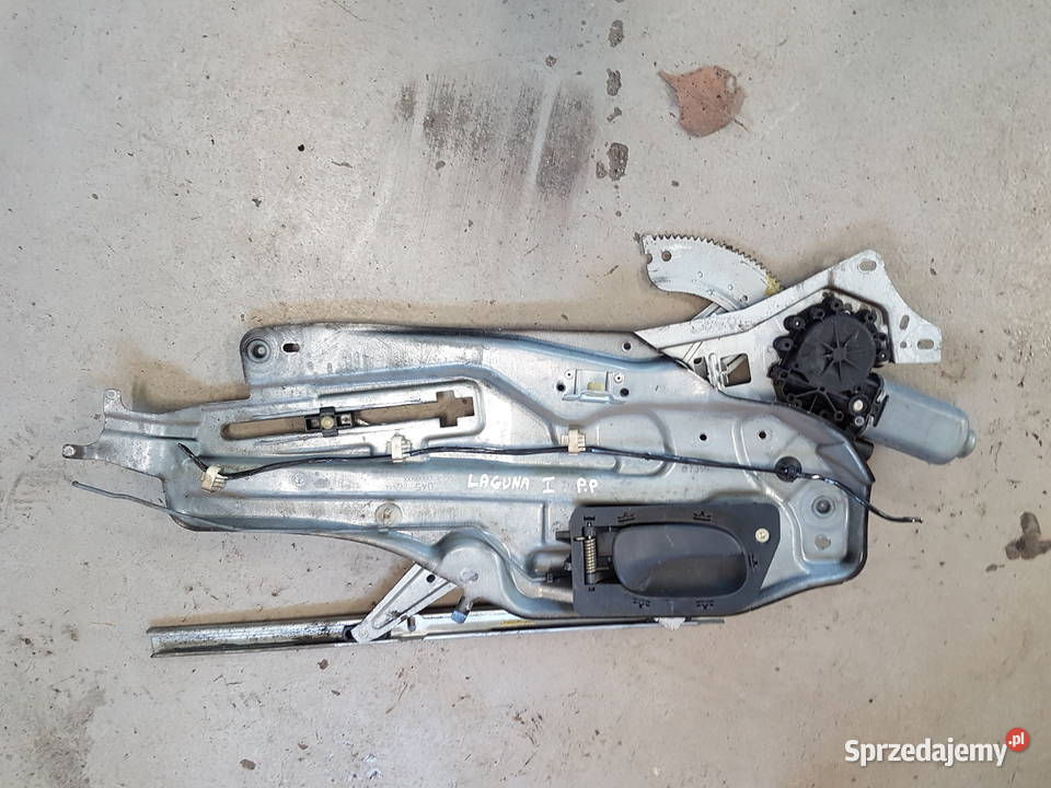 RENAULT LAGUNA I MECHANIZM SZYBY SILNICZEK PRAWY Wyposażenie wnętrza wielkopolskie Turek