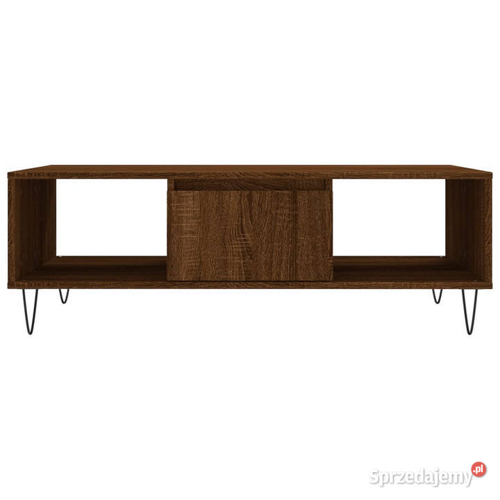 Stolik kawowy brązowy dąb 104x60x35 WM827091 Meble mazowieckie Warszawa