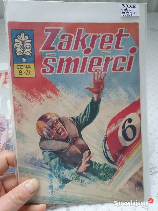 Kapitan Żbik W Pułapce Zakret Śmierci 2 komiksy Gdynia
