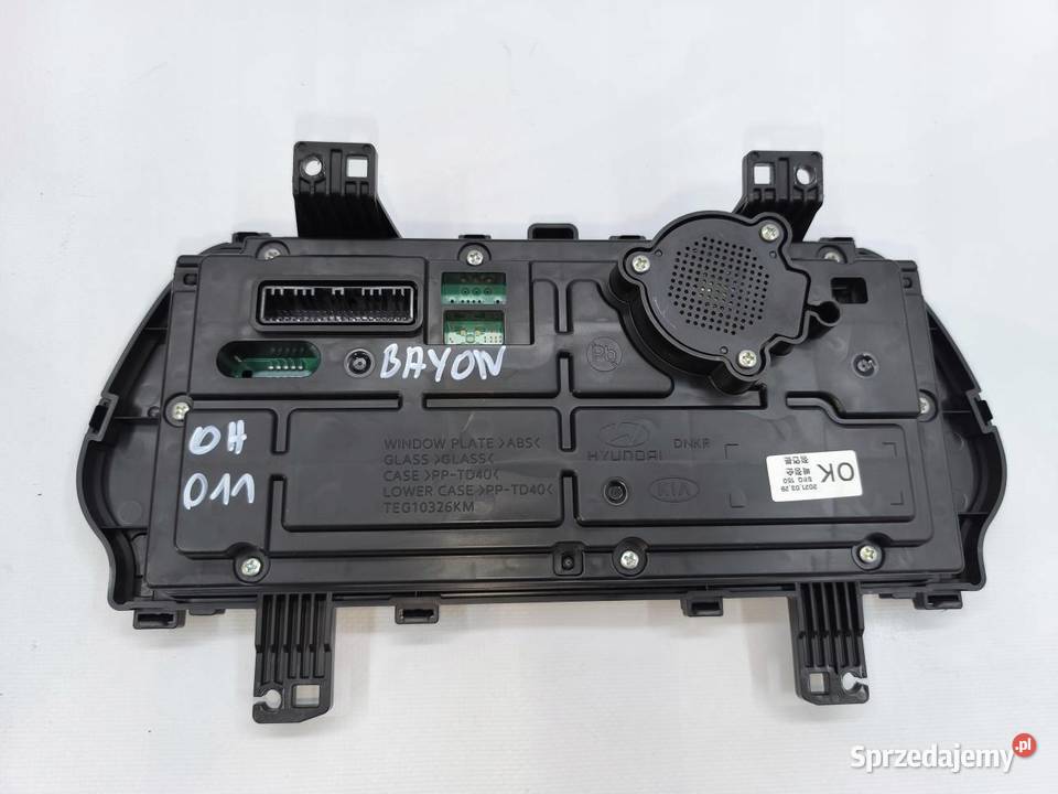 LICZNIK ZEGARY HYUNDAI BAYON 94023Q0220 Liczniki i zegary sprzedam