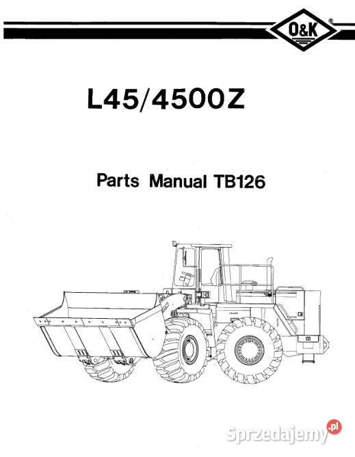 OK L45 katalog cześci zamiennych Kielce sprzedam