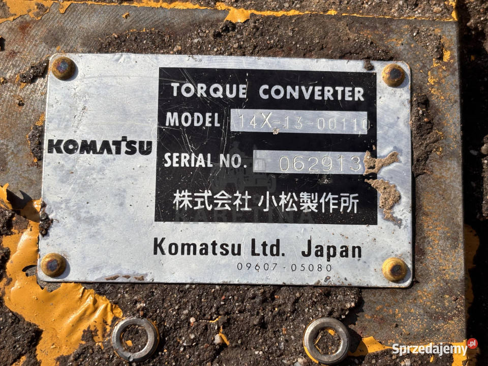 Komatsu D65PX12 Konwerter Momentu Obrotowego Pozostałe wielkopolskie Jastrzębniki