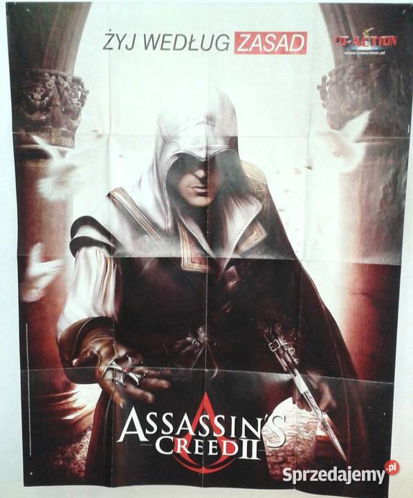 Assassions Creed 2 Battelfield 2 Plakat filmowy Antyki