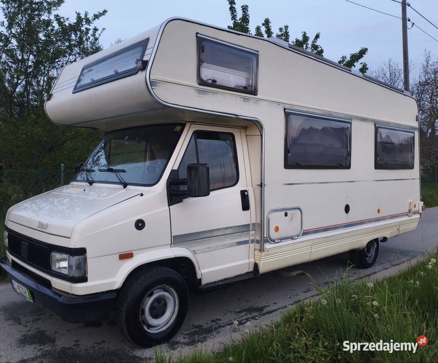 FIAT Ducato Kamper NOWY SILNIK 19 Turbo Diesel 6 Rok produkcji 1993 dolnośląskie Ząbkowice Śląskie