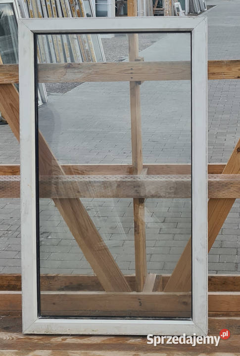 OKNA KacprzaK Witryna 76X131 FIX Używany PCV Lublin
